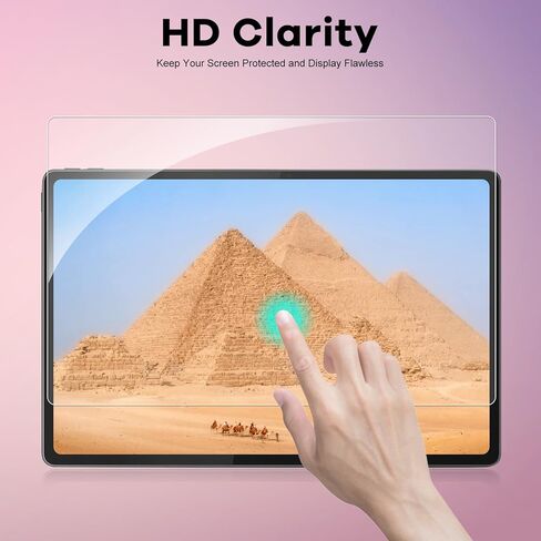 واقي شاشة لجهاز Lenovo Idea Tab Plus 12.1 بوصة 2025 / Lenovo Tab K12 (2025)، واقي شاشة من الزجاج المقوى [عبوة من قطعتين] in Kuwait