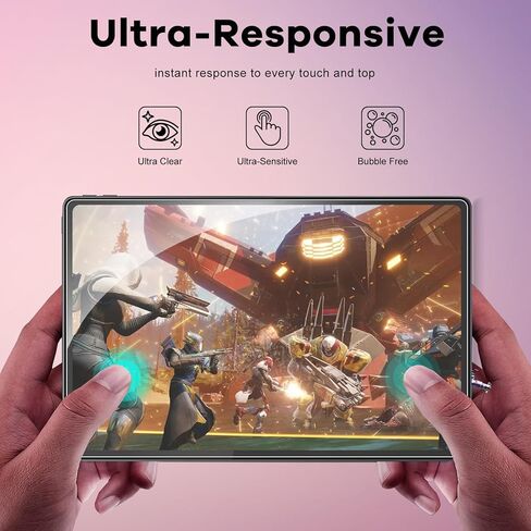 واقي شاشة لجهاز Lenovo Idea Tab Plus 12.1 بوصة 2025 / Lenovo Tab K12 (2025)، واقي شاشة من الزجاج المقوى [عبوة من قطعتين] in Kuwait