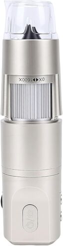 مجهر رقمي لاسلكي من Diyeeni، تكبير 0-1600X واي فاي مجاهر محمولة باليد HD USB كاميرا مجهر مع 8 مصابيح LED متوافقة مع Android iOS in Kuwait