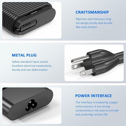 200W Laptop Charger Compatible with HP Victus Gaming 15 16 Omen Gaming 15 17 Pavilion 15 17 TPN-DA10 ADP-200HB B L00818-850 L00895-003 W2F75AA Power Supply Cord AC Adapter in Kuwait