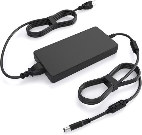 240W 180W 7.4mm AC Adapter Compatible with Dell Precision 7680 M6800-M6700 Alienware M15 M17 R1-R5 M17X M18X Area-51m R2 G5 G7 OptiPlex 7000 Micro 7010 7020 7080 7090 Power Supply in Kuwait