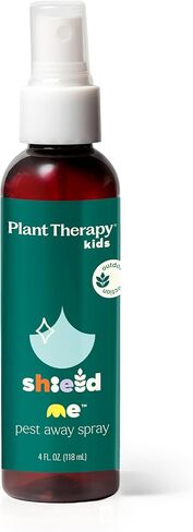 Plant Therapy Kids Shield Me Pests Away Spray 4 oz Naturally Repels Outdoor Annoyances, Great for Camping & Outdoor Get Togethers, Easy & Ready to Use, with Skin-Soothing Aloe & Refreshing Citronella in Kuwait