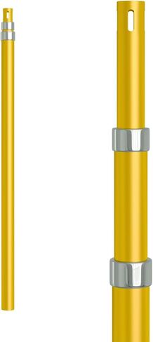 EMART 3.3ft-8.9ft الأنابيب الفضية والستارة القابلة للتعديل في وضع مستقيم لحامل الخلفية والخلفية والستارة وديكور الزفاف والحفلات-1 حزمة in Kuwait