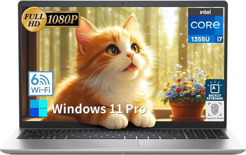 لاب توب ديل 15 DC15250، شاشة 15.6 بوصة فل اتش دي (1920x1080) 120 هرتز، انتل كور i7-1355U (حتى 5.0 جيجا هرتز)، ذاكرة الوصول العشوائي 16 جيجا، 512 جيجا اس اس دي، رسومات انتل الترا اتش دي، لوحة مفاتيح بإضاءة خلفية، قارئ بصمات الأصابع، ويندوز 11 برو in Kuwait