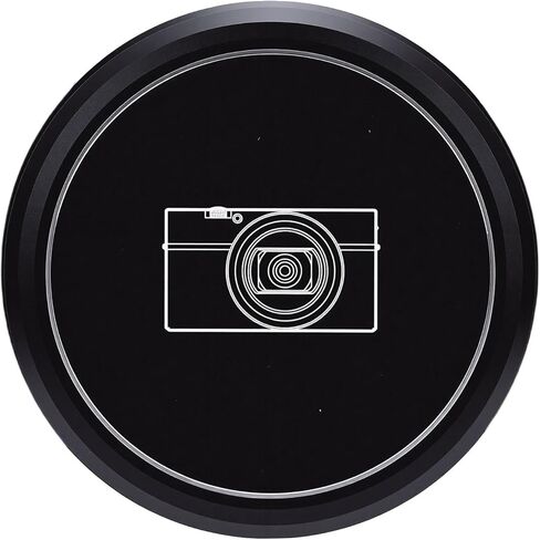 غطاء عدسة معدني Diyeeni لملحقات كاميرا FujifilmRX100 M6 M7، غطاء أمامي معدني للعدسة قابل للحمل 56 مم غطاء واحد متوافق مع SonyZV1، 720، 730، 740 in Kuwait