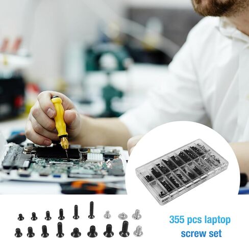 355 قطعة مسامير الكمبيوتر مجموعة متنوعة M2 M3 M2.5 مسامير الكمبيوتر HDD M.2 SSD مسامير لإصلاح الكمبيوتر المحمول العالمي الكمبيوتر in Kuwait