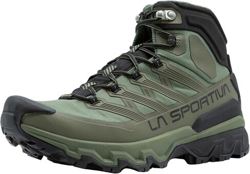 حذاء La Sportiva الرجالي Ultra Raptor 3 Mid GTX مقاوم للماء للمشي لمسافات طويلة - حماية Gore-Tex وجيد التهوية - قبضة لجميع التضاريس ودعم للكاحل in Kuwait