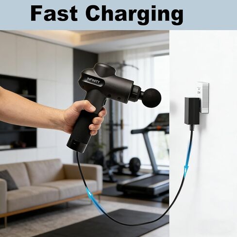 26V Charger for Infinity PR Pro Endurance Compatible with Infinity PR Pro 12MG021131 Massage Gun Wireless Percussion Massager Device Power Adapter Cord in Kuwait