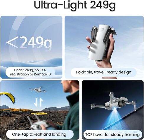 Holy Stone HS900PRO Drones & Battery Charging Station 4K Drones with Camera for Adults Beginners in Kuwait