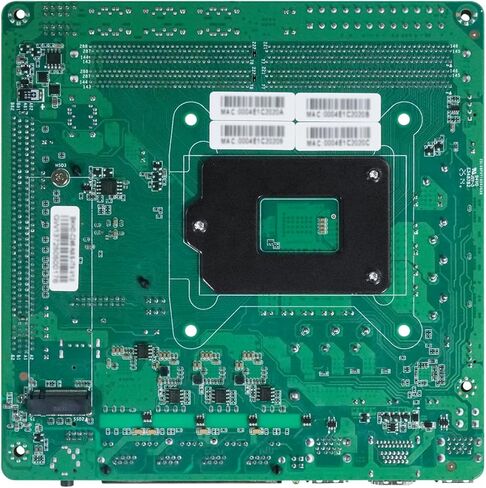 N17 NAS Motherboard C246 LGA1151(Intel/C246/Mini ITX/DDR4 Support ECC/PCIE3.0x16/4x2.5G LAN/8xSATA3/2xM.2/USB3.0/ HD DP/Soft Routing Board) in Kuwait