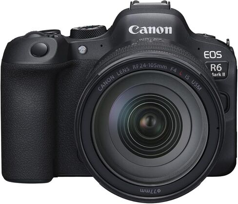Canon EOS R6 Mark II Camera with RF24-105mm F4 L is USM Kit (Renewed) (Camera Kit w/Sunshine Advanced Bundle) in Kuwait