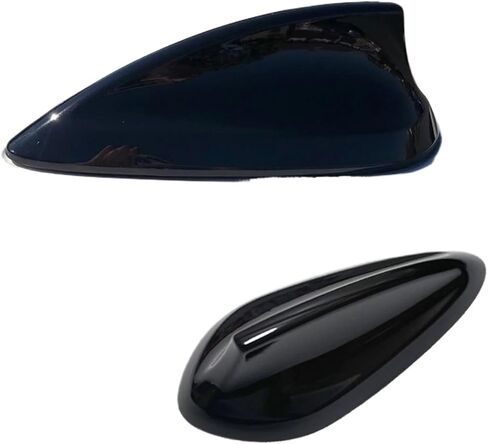 غطاء هوائي زعانف القرش الأسود اللامع مناسب لسيارات BMW F22 F30 F34 123457 Series X1 X3 F80 F87 F32 F36 F82 G11 G20 G12 G30 M2 M3 M4 (أسود لامع A) in Kuwait