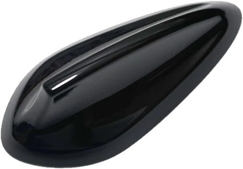 غطاء هوائي زعانف القرش الأسود اللامع مناسب لسيارات BMW F22 F30 F34 123457 Series X1 X3 F80 F87 F32 F36 F82 G11 G20 G12 G30 M2 M3 M4 (أسود لامع A) in Kuwait