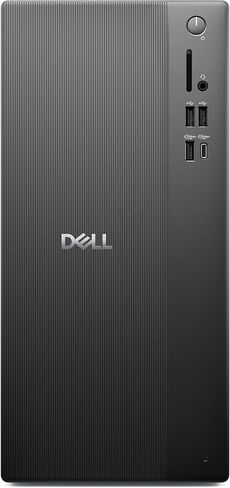 أجهزة الكمبيوتر المكتبية Dell Tower PC Ect1250 للمنزل والأعمال، معالج Intel 4-Core من الجيل الرابع، ذاكرة الوصول العشوائي DDR5 سعة 16 جيجابايت، 512 جيجابايت PCIe SSD، WiFi 6، بلوتوث، DisplayPort، HDMI، النوع C، Windows 11 Pro (متجدد) in Kuwait