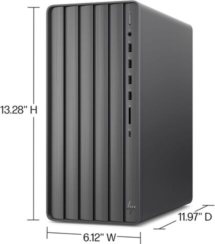 HP Envy Intel i5 Desktop, Intel i5-14400 (10 Cores, 16 Threads), 64GB RAM, 2TB SSD, Wi-Fi 6, Windows 11 Home + with ADATA 512GB External SSD Bundle in Kuwait