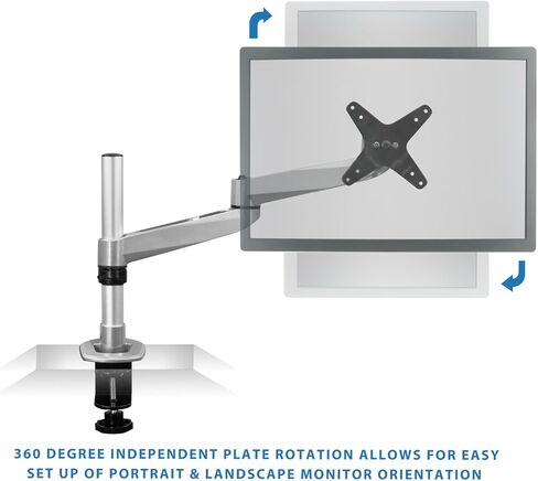 Mount-It! Articulating Single Arm Computer Monitor Desk Mount for 24-Inch Monitors (MI-33116) in Kuwait