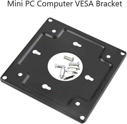 Mini-Host Display Back VESA Mounting Mount Bracket Replacement Part for HTPC -Host Computer Part Accessories Metal, As Pic Shows in Kuwait