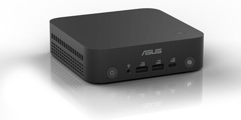 ASUS ExpertCenter PN54 Full System Copilot+ PC with AMD Ryzen AI 5 340 Processor, 16GB DDR5 RAM, 512GB NVME SSD, WiFi 7 BT 5.4, Win 11 Pro Next Gen, Voice Command, Toolless Chassis Access, VESA Mount in Kuwait
