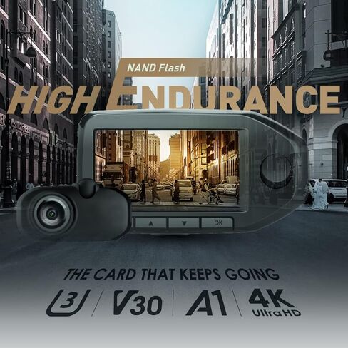 بطاقة ذاكرة UHS-I microSDXC عالية التحمل بسعة 512 جيجابايت من Silicon Power مع محول SD in Kuwait