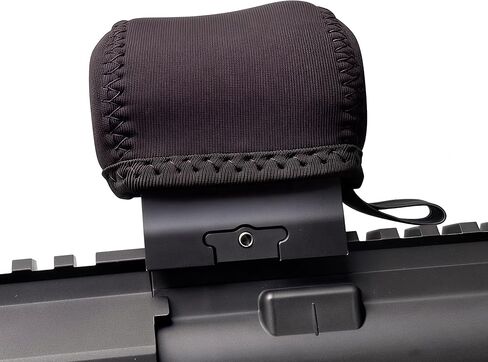 غطاء عدسة Romeo5 Red Dot - واقي من الغبار والخدوش والكسر من النيوبرين الأسود مناسب عالميًا لـ Sig Sauer Romeo5 والبصريات ذات الحجم نفسه in Kuwait