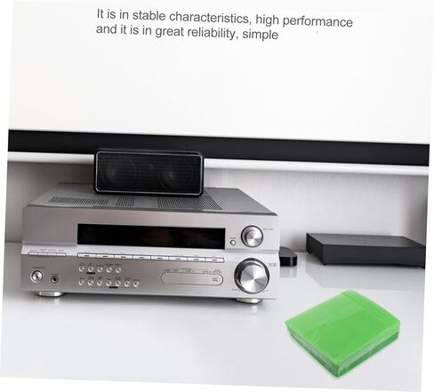 Artibetter 200 قطعة CD DVD أكمام بلاستيكية 12 سنتيمتر أكياس تخزين الوسائط المحمولة القرص حارس للسيارة المنزل مكتب السفر لون عشوائي in Kuwait