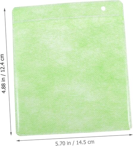 KALLORY 200pcs CD Plastic Sleeves and DVD Storage Sleeves 12cm Pp Plastic Bags for Media Organization and Car Use Portable Disc Holder Protective for Cds and DVDs Random Color in Kuwait