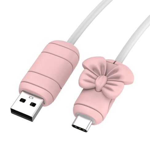 4 Pack Silicone Cable Protectors Anti Bend Charging Cord Savers Charging Accessories Suitable for Various Cable End Use in Kuwait