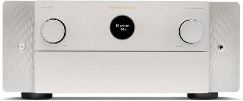 Marantz Cinema 40 9.4 قناة (125 Watt X 9) 8K UHD جهاز استقبال AV للمسرح المنزلي مع HEOS (فضي / ذهبي) (متجدد) in Kuwait
