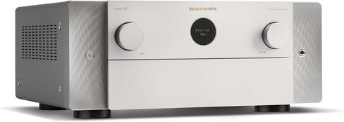 Marantz Cinema 40 9.4 قناة (125 Watt X 9) 8K UHD جهاز استقبال AV للمسرح المنزلي مع HEOS (فضي / ذهبي) (متجدد) in Kuwait