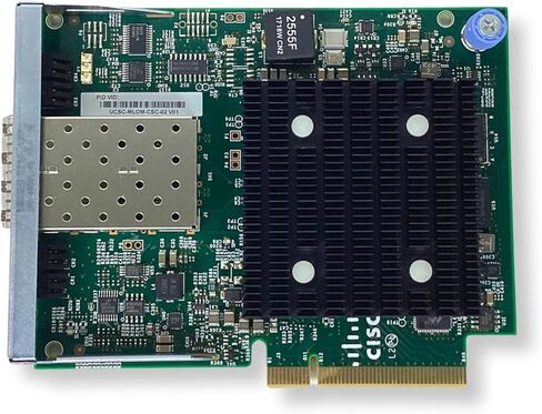 Cisco UCSC-MLOM-C10T-02= بطاقة الواجهة الافتراضية UCS 1227T - محول الشبكة - PCI Express 2.0 x8 - 10Gb Ethernet / FCoE x 2 - لـ UCS C220 M4، SmartPlay Select C220 M4، SmartPlay Select C240 ​​M4، SmartPlay Select C240 ​​M4L in Kuwait