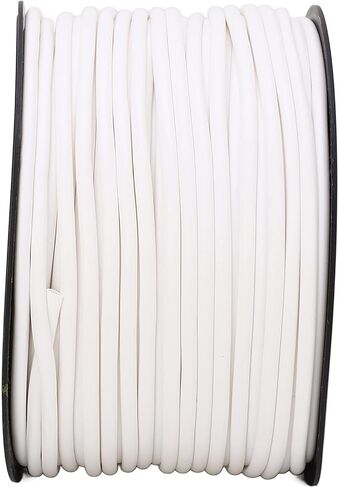 Cable Protector Printable White 70m Petal Shape Cord Protective Tube with Tight Grip 3mm Diameter for Phone Computer Charger Wires PVC Material in Kuwait
