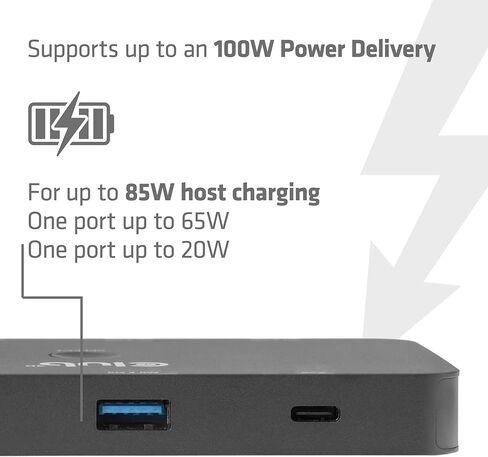 Club3D CSV-2512 Dual USB-C to HDMI PD3.0 KVM Switch 100W 4K60Hz in Kuwait