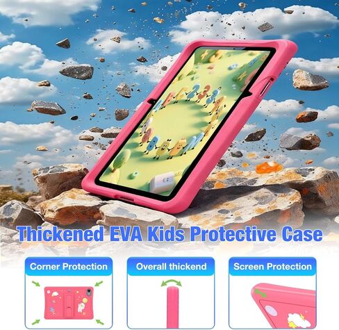 تابلت redbeat، 10.1 بوصة Android 15 لـ 12+، 16 (4+12) جيجابايت + 64 جيجابايت (1 تيرابايت TF) جهاز لوحي واي فاي مع قلم شاشة، مراقبة أبوية، شاشة حماية العين، معالج RK3562 ثماني النواة، وردي/أزرق (أزرق) in Kuwait