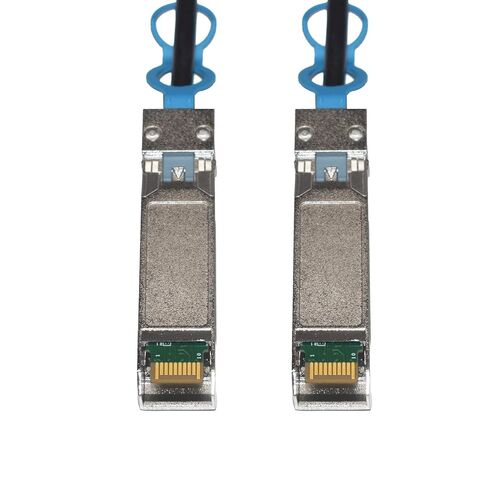 كابل تصحيح 10G SFP+ إلى SFP+ DAC 30AWG متوافق مع Cisco، Ubiquiti UniFi، Meraki، Mikrotik، Intel، Fortinet، Netgear، TP-Link، 3 أقدام (0.9 متر) in Kuwait