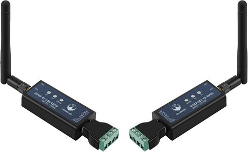 DX-CP24 RS485 إلى محول تسلسلي بلوتوث وحدة اتصال بلوتوث لاسلكية صناعية إلى محول RS485، تغيير 485 جهاز سلكي إلى لاسلكي، يدعم بروتوكول Modbus، DC 5-36V (للجهاز) in Kuwait