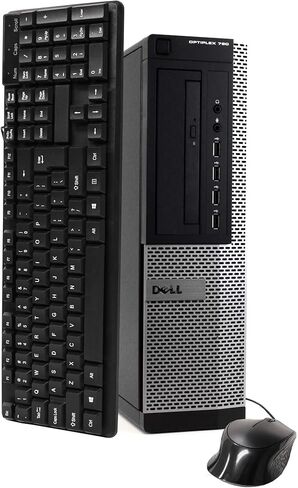 حزمة كمبيوتر مكتبي DELL مع شاشة مقاس 22 بوصة (قد تختلف العلامات التجارية) (Core I5 ​​حتى 3.4 جيجا هرتز، 8 جيجابايت، 1 تيرابايت، VGA، HDMI، DVD، Windows 10 - دعم متعدد اللغات - الإنجليزية / الإسبانية / الفرنسية) (CI5) (متجدد) in Kuwait