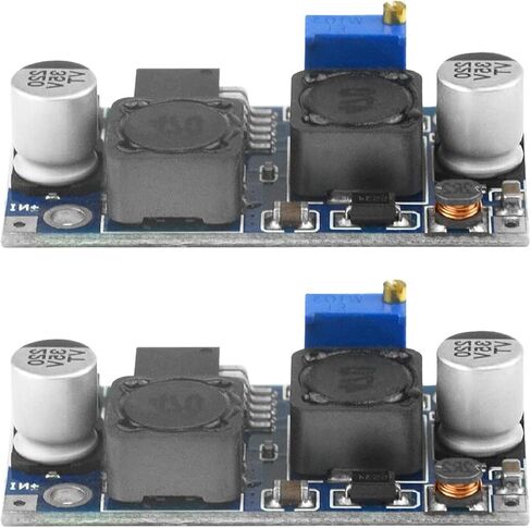 10 Pack XL6009 DC-DC Boost Converter Module, 400KHz High Frequency Step Up Voltage Regulator, Input 3V-32V to Output 5V-35V Adjustable Power Supply Board for Arduino, Raspberry Pi, DIY Projects in Kuwait