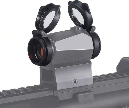 Red Dot Lens Cover Flip Up See-Through Caps Optics Cover 2-Pack for Romeo5 (Not fit Gen II) and 28mm Outer Diameter Lips Similar Red Dot Sights in Kuwait