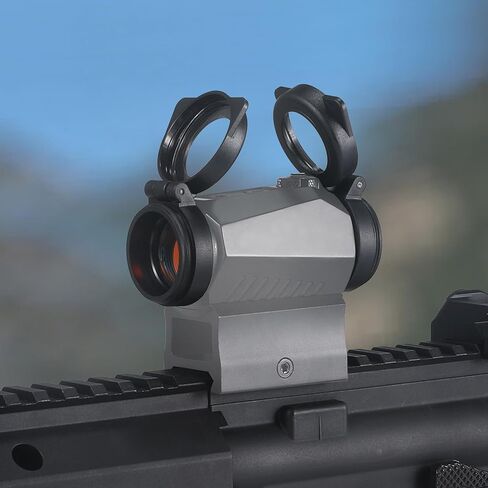 Red Dot Lens Cover Flip Up See-Through Caps Optics Cover 2-Pack for Romeo5 (Not fit Gen II) and 28mm Outer Diameter Lips Similar Red Dot Sights in Kuwait