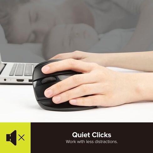 DELUX Full Size Ergonomic Split Keyboard and Wireless Vertical Mouse Combo, GM909 Wireless Split Keyboard and M618ZD Left-Handed Vertical Mouse (GM909-M618ZD) in Kuwait