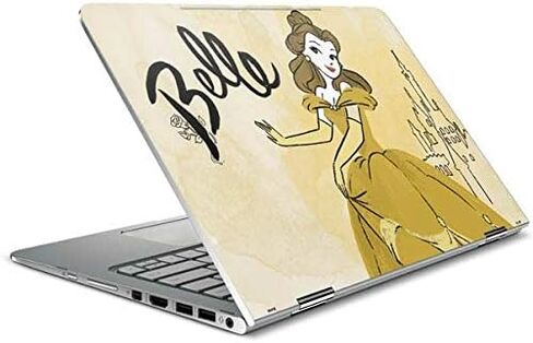 Skinit Decal Laptop Skin Compatible with Spectre x360 15.6in (2-in-1) - Officially Licensed Disney Princess Belle Design in Kuwait
