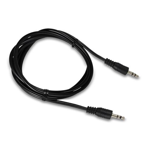 Fenzer 2 Pack AUX Cable, (6.6ft/2m, Hi-Fi Sound) 3.5mm TRS Auxiliary Audio Cable Cord Compatible with Car, Home Stereos, Speaker, iPod, iPad, Headphones, Sony, Echo Dot, Beats (Black) in Kuwait