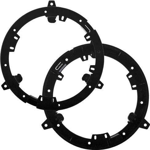 KICKER Speakers 6.5 inch for Mitsubishi Lancer 2008-2017 Upgrade Kit - 4 Pack of DS Series with Adapters and Harness, Coaxial 6 1/2 Car Audio Front and Rear Door Speaker DSC650, 43DSC6504 in Kuwait