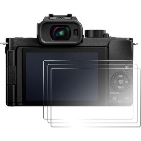 3 قطع واقي شاشة متوافق مع باناسونيك لوميكس G100 / G100D، زجاج مقسى 9H، مضاد للخدش، مضاد لبصمات الأصابع، غشاء شاشة شفاف لعشاق الكاميرا ومنشئي المحتوى in Kuwait