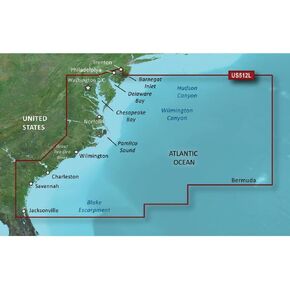 Garmin BlueChart® g2 Vision® HD - VUS512L - Mid-Atlantic - microSD/SD in Kuwait