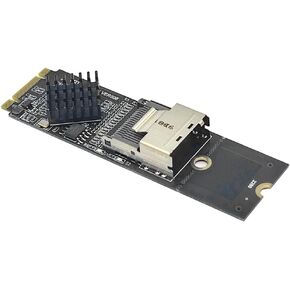 M.2 NVME إلى SFF-8087 SATA3.0 بطاقة التوسعة Mini-SAS/SATA بطاقة محول القرص الصلب 36PIN قطع الغيار in Kuwait