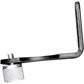 OSALADI Binocular Tripod Adapter L-Shaped Aluminum Mount Metal Threading Adapter for Binoculars Stable Outdoor Use Compatible Telescope and Camera Tripod in Kuwait