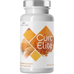 CurcElite Curcumin | Turmeric Extract 95% Curcuminoids | Vegan, No Fillers, and Non-GMO | 30 Servings in Kuwait