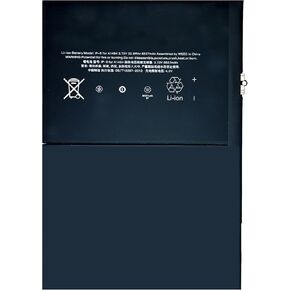 New Upgrade A1484 Battery for iPad 5, 7,8,9/iPad Air A1823/A1893/A1954/A2197/A1484/A1474/A1475/A1476 [0 Cycle] - 3.8V Li-Ion Replacement Battery in Kuwait