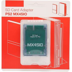 MX4SIO SIO2SD TF Card Reader Adapter for Memory Card, TF Adapter, Memory Card Adapter, Hand Made Stable Replacement Memory Card Reader for (Transparent Blue) in Kuwait